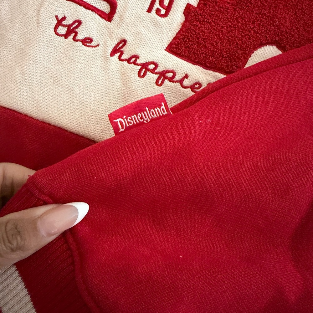Disney Red and Pink Sweatshirt - Picture 4 of 6